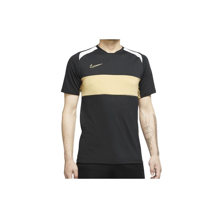 Nike Academy Training T-Shirt  Black Gold  Men s BQ7353-010 M