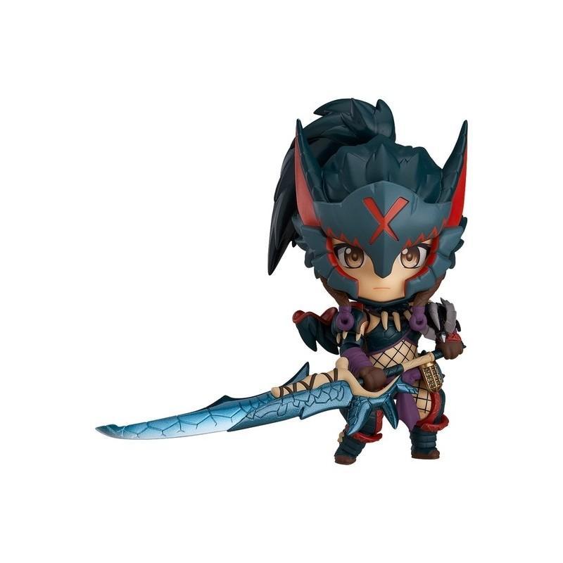 [USED] Nendoroid Monster Hunter World: Iceborne Hunter (Female) Nargacuga Alpha