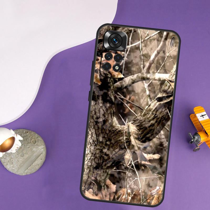 Hunting Camouflage Pattern Case For Xiaomi Redmi Note 13 Pro 14 12 9 10 11 Pro 10S 11S 12S Redmi 14C 13C 10C 12C Cover