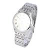 Seiko Analog Quartz Men's Watch Small Second Stainless Steel Silver Ivory SRK047P