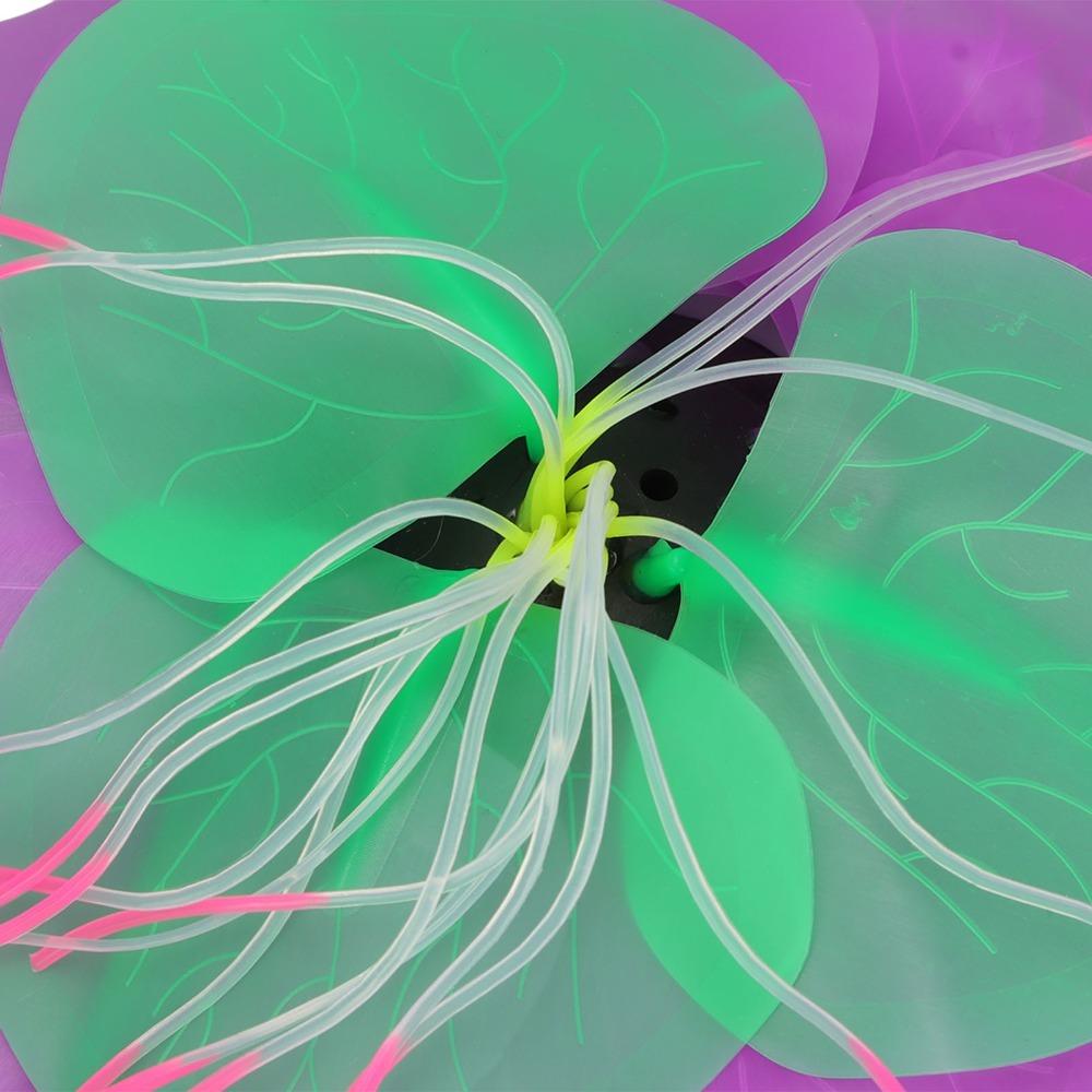 

Silicone Fish Tank Ornaments Soft Silica Gel Lotus Aquarium Decoration Fish Tank фіолетовий