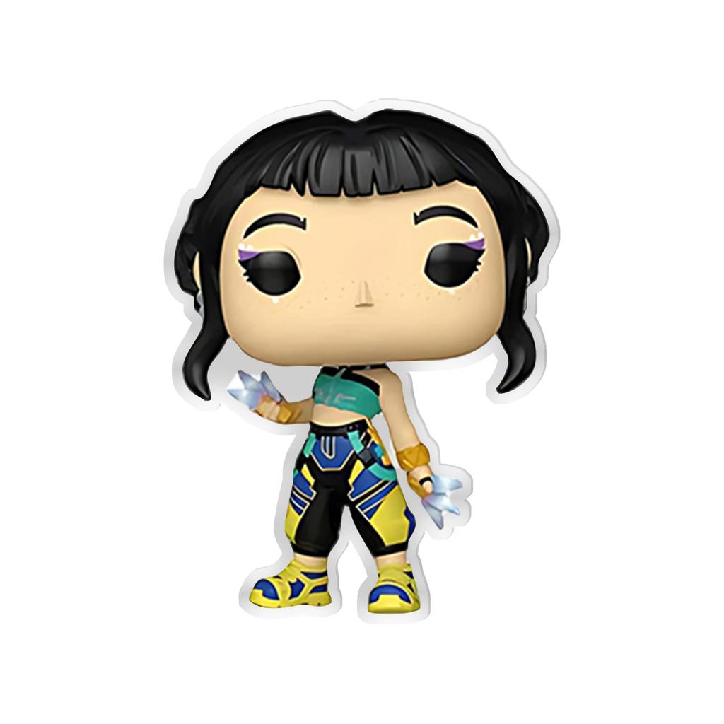 Acrylic 2D Keychain Pendant, Cute Animal Cartoon Keychains, Clear Acrylic Bag , Versatile Accessories For Kids Adults Daily Use & Gift