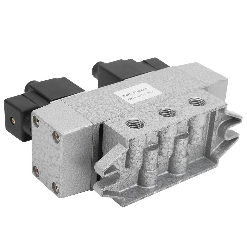 3 Position 5 Way Pneumatic Solenoid Valve Double Electric Controller G1 8in K35D2H 6AC220V