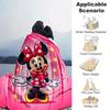 1pc Minnie Printing Blanket - Soft, All-Season Throw for Office Blanket, Car, Travel