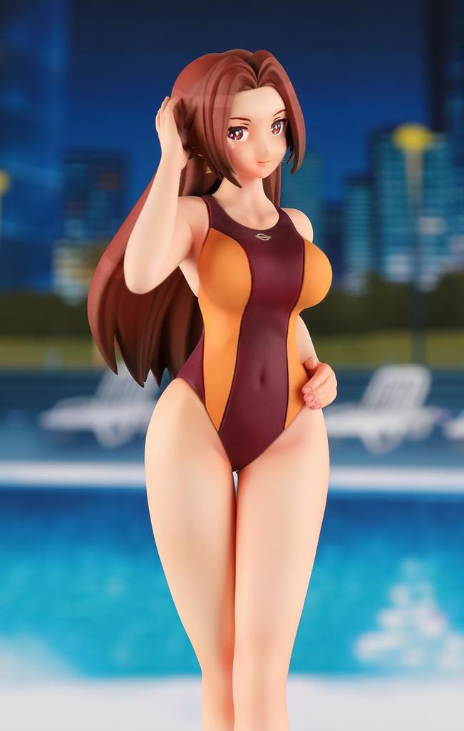 Hasegawa Egg Girls Collection Shironagi Mikumo Unpainted Resin Kit SP650 1/12 No.47 (Swimsuit) (Person)