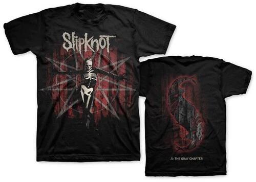 Slipknot - Slipknot - The Gray Chapter Star T-shirt - 2XL Black 1509221507 [New L
