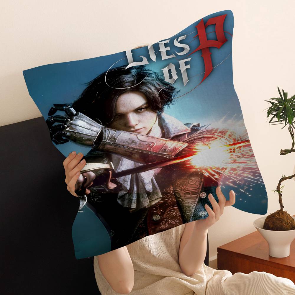 Game LLLies of P Personalized Pillow Cover Kids Bedroom Wild Party Decor Pillowcase kid Birthday shower Gift