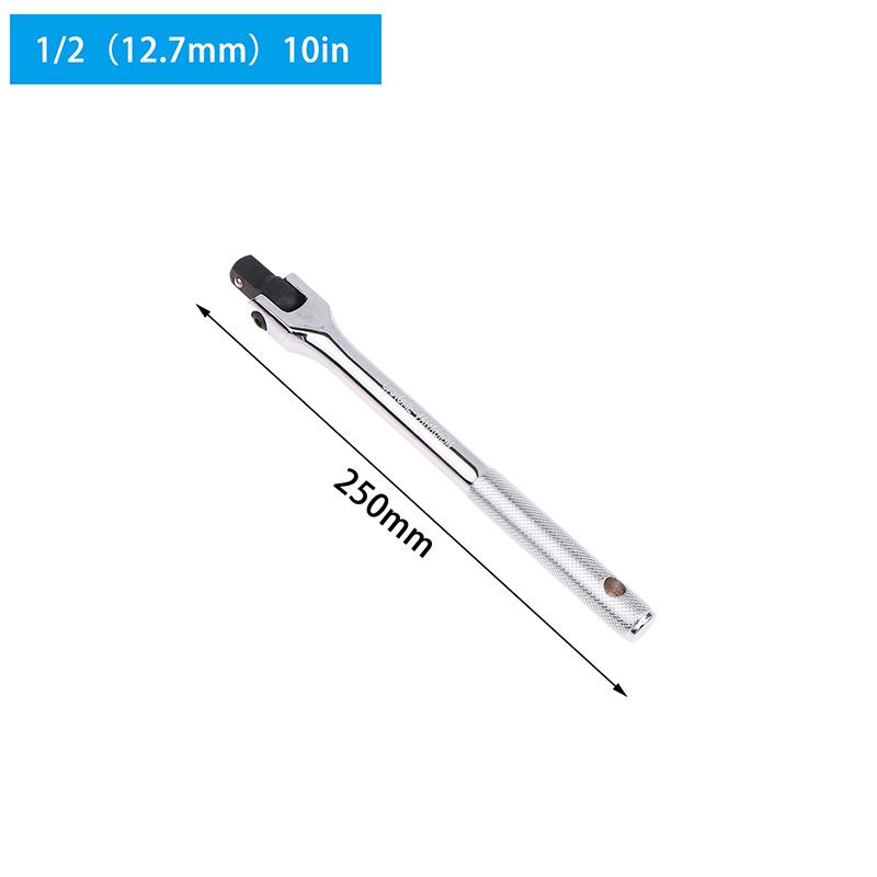 1/2'' F Rod Wrench Socket 10/12/15/18'' Torque Wrench Long Force Bar Activity Head Strong Lever Steering Handle Repair Tool