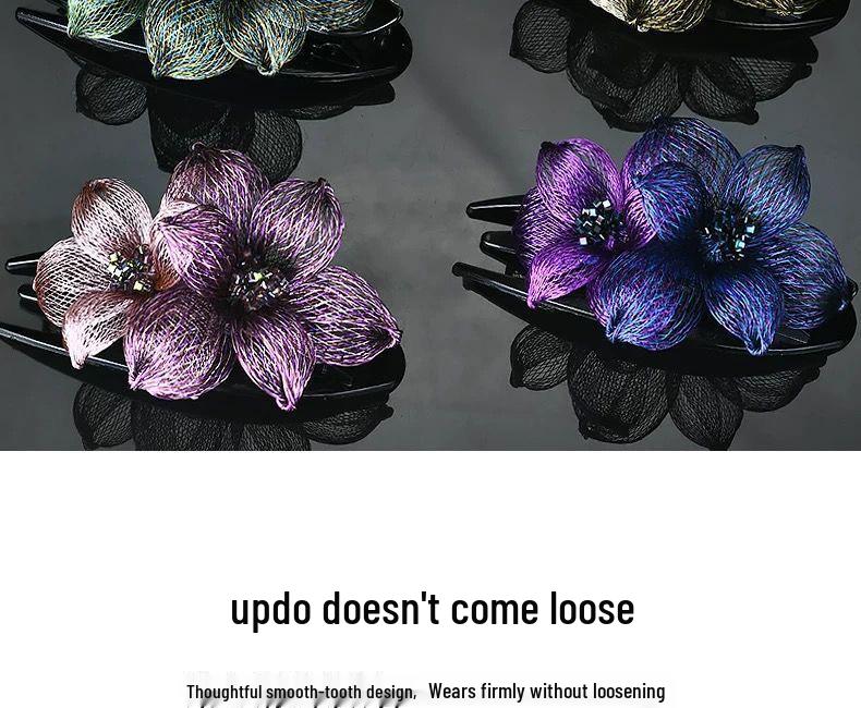 Elegant 2025 Korean Duckbill Claw Clip - Large Updo Hair Accessory