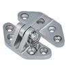 316 Stainless Steel Boat Hinge Heavy-Duty Flip Hinge Stainless Steel Hinge Shaped Strap Butterfly Hinge Furniture Hinge Yacht