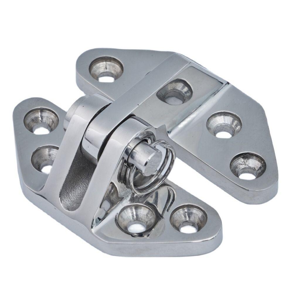 316 Stainless Steel Boat Hinge Heavy-Duty Flip Hinge Stainless Steel Hinge Shaped Strap Butterfly Hinge Furniture Hinge Yacht
