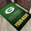 Name Custom Green Bay Packers Logo Carpet Rug for Living Room Bedroom Home Sofa Decoration,Kids play Non-slip Floor Mat