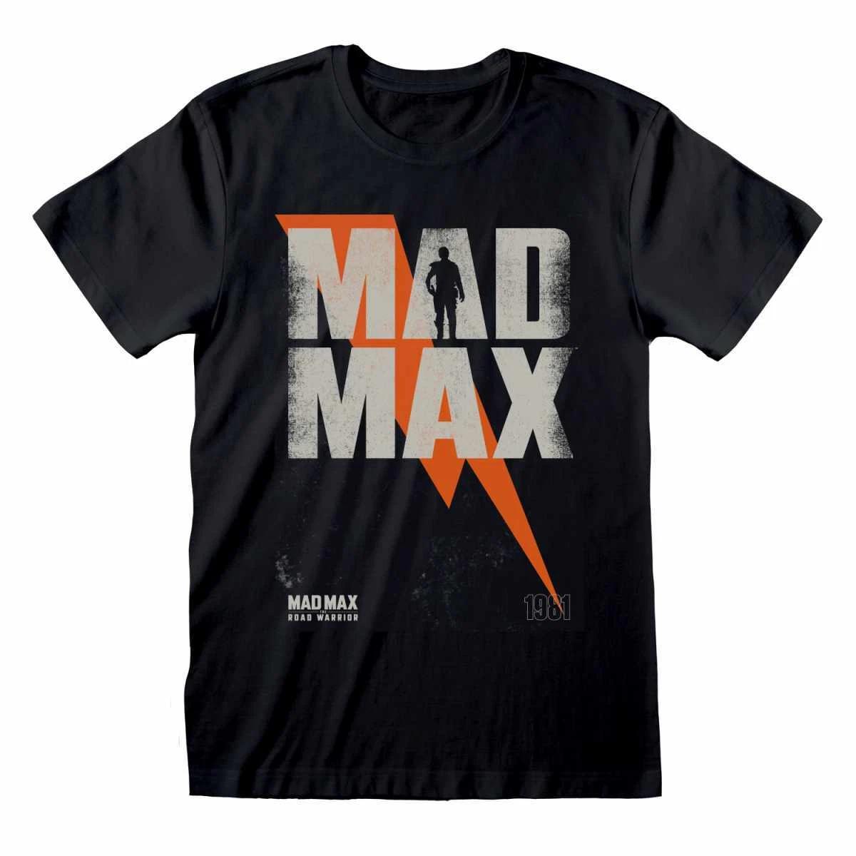 

Warner 100 Mad Max Poster Official Merchandise 100% Cotton T-shirt Mens Tees Top M/L/XL/2XL New XL