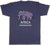 Africa Unisexs TShirt African Pattern Elephant Unisex Tee Gift