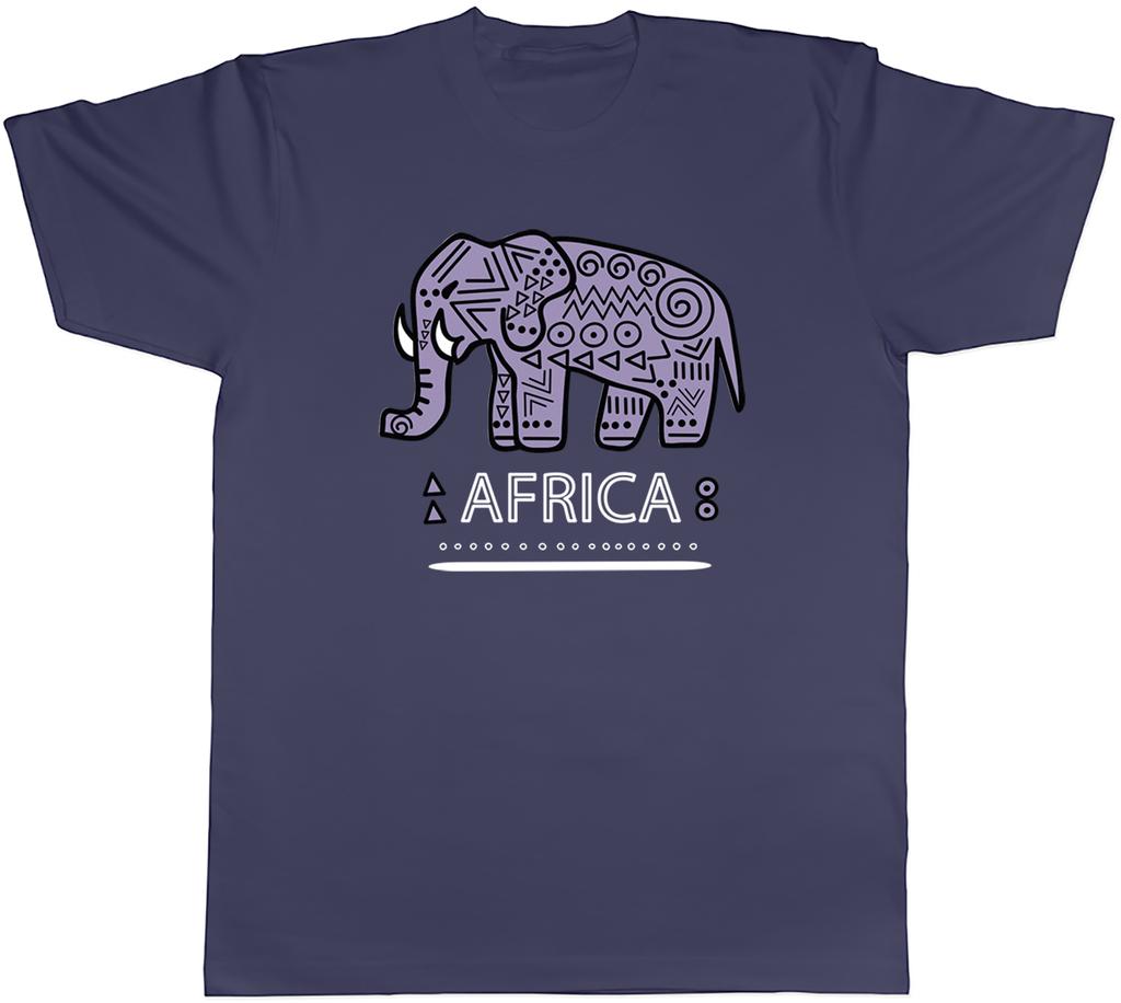 Africa Unisexs TShirt African Pattern Elephant Unisex Tee Gift
