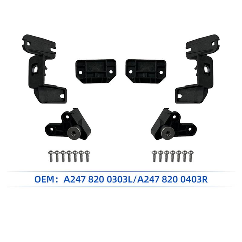 Car Front Headlight Bracket Repair Kits for Mercedes-Benz GLB Class X247 20-24 Headlamp RS Bracket Mount A2478200403 R