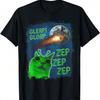 Glerp Glorp Lustiges Alien-Katzen-T-Shirt