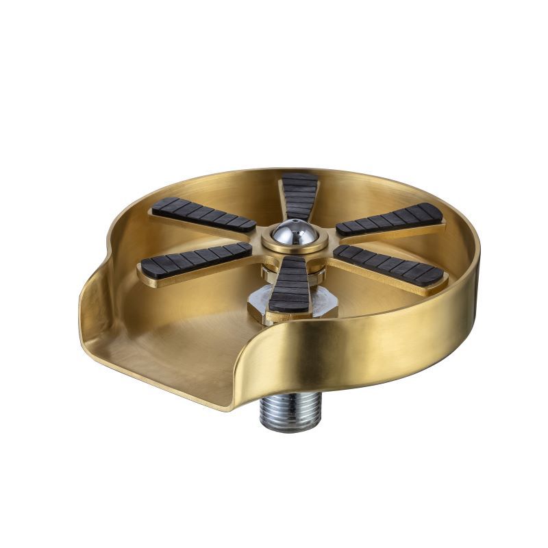 

Автоматический ополаскиватель стаканов из нержавеющей стали 304, форсунка высокого давления, мойка для чашек, кухонная раковина, бар, инструмент для чистки кофе, золото/черный золотой