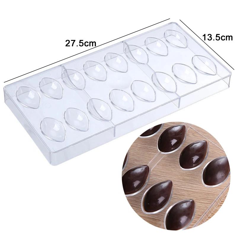Chocolate Mold Plastic Lollipop Paper Stick Household Kitchen DIY Baking Tool Homemade Candies Rectangle Heart-shaped TMZ