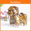 Resin Horse Figurine With Crystals For Feng Shui Home Decor And Prosperity