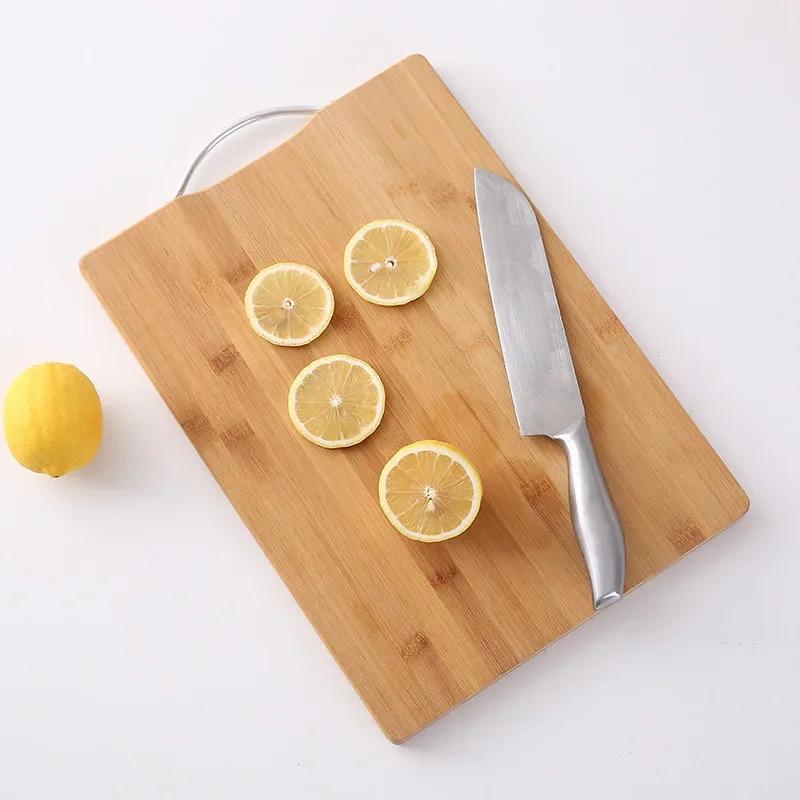 Kitchen Natural Bamboo Cutting Board Large Rectangular Cutting Board Thickened Solid Wood Cutting Board Available On Both Sides