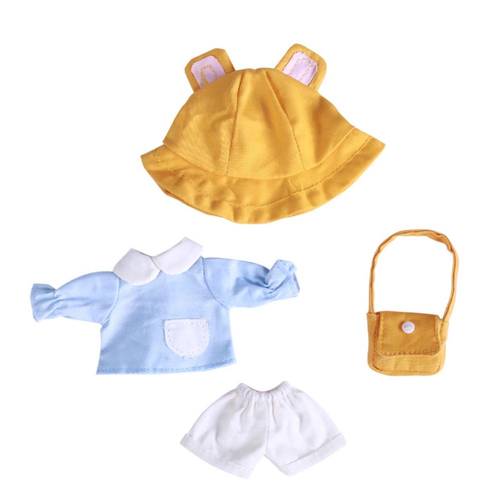 

Уши медведя кролика Obitsu11 школьная форма детский сад BJD кукольный наряд Ob11 кукольная одежда 1/12 куклы синий