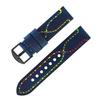 Cinturino per Orologio HQ Edizione Acciaio Regolabile Traspirante Morbido Cavo Mucca Unico Comodo Sportivo Flessibile Smart Cinturino in Pelle per Orologio