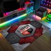 Brentford Football Design Crystal Velvet Carpet Cozy Non?Slip Printed Rug For Bedroom Living Room Entrance