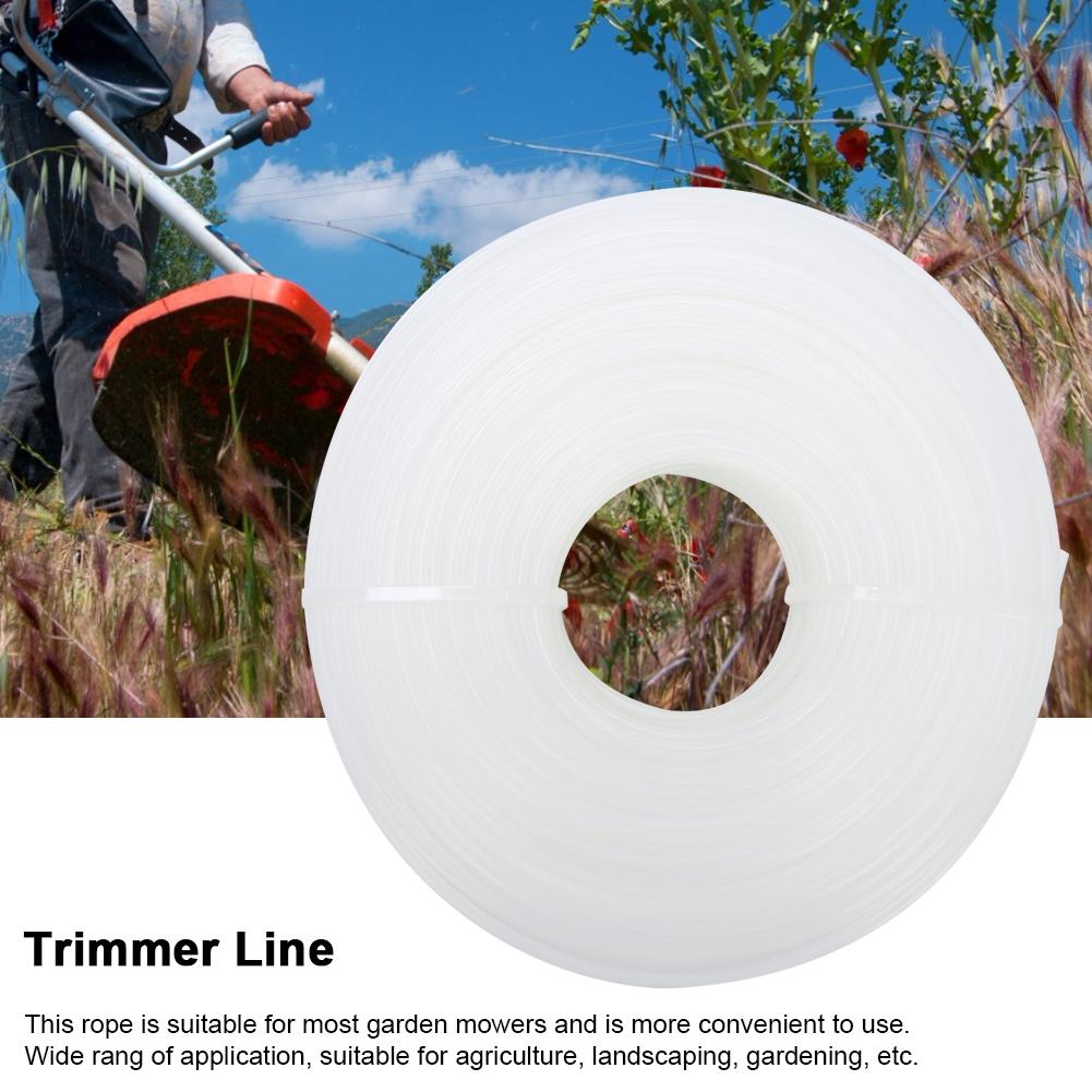 2.4mm Round Shape Lawn Mower String Line Rope Nylon Trimmer Cord Replacement Accessories