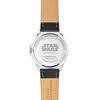Star Wars Adult Honors Diver Bezel Analog Quartz Strap Watch Black/White Made Japan.