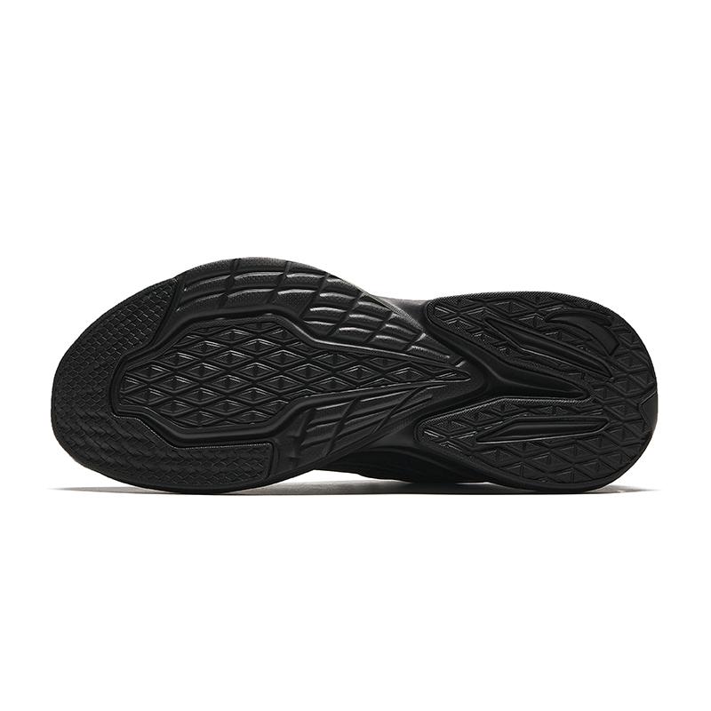 Anta Poison Dart 5 Trendy Versatile Fabric Shock Absorption Non-Slip Wear-Resistant Low-Top Running Shoes Men sneaker Black 912525572F-4