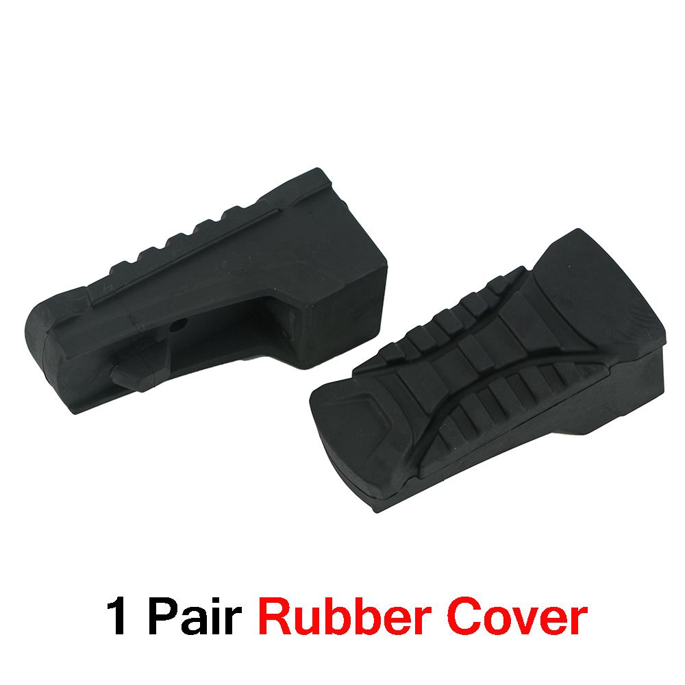 

Motorcycle Footrest Rear Passenger Footpeg Rubber Cover Aluminum Foot Peg For BMW R1200GS ADV LC R1250GS Adventure 2018-2025