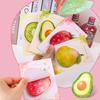 30pcs/set Festive Fruit Sticky Notes- Creative Peach and Kiwi Design - Perfect for Office, Home, or Gifts - MOYL Brand