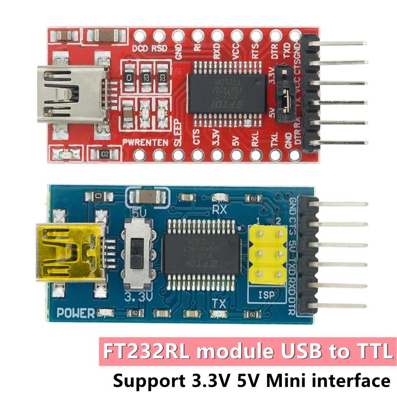 FT232RL FTDI USB 3.3V 5.5V до TTL Послідовний Адаптер Модуль для Arduino FT232 Pro Mini USB ДО TTL 232