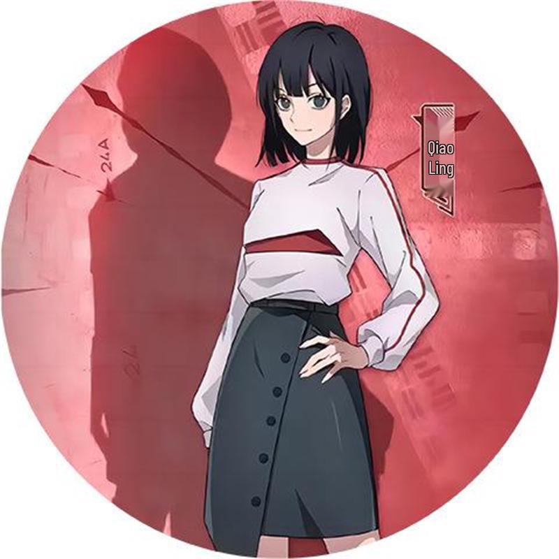 Link Click Peripherals: Extra-Large Acrylic Standee - Exquisite Qiao Ling & Lu Guang Desktop Ornament