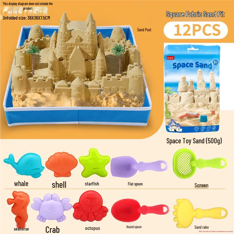 Children's Beach and Sand Play Set: Digging, Water Play, Shell Collecting, and Gardening Tools.
