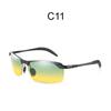 Polarized Sunglasses Men's Day and Night Driving Sun Glasses Vintage Polaroid Sun Glasses Male Windproof Goggle