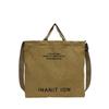 Japanische Gewaschene Canvas Umhängetasche für Herren & Damen Große Kapazität Urbane Trendige Tote Handtasche