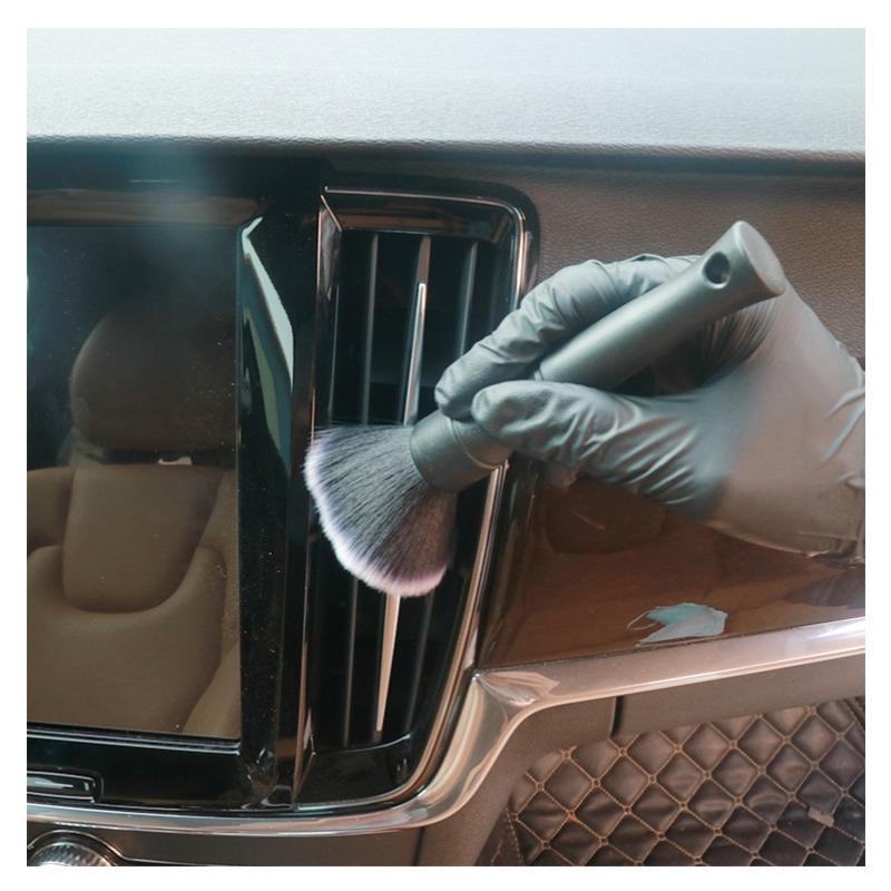 Car Detailing Brush Set, 3 Pieces Car Cleaning Brush Set, Ultra Soft, Car Detail Brush for Car Interior and Car Care Car Interior Outdoor