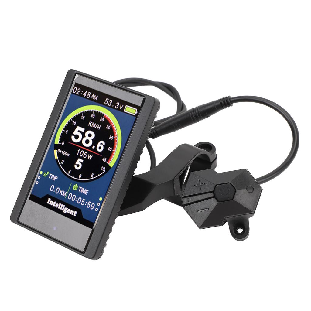 P850C Barevný displej pro elektrické kolo pro středový motor M400 G330 M620 G510, 3,2palcový IPS displej, 36V 48V 52V 60V LCD displej
