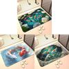 Modern Koi Fish 3d Diatomaceous Earth Bath Mat With Absorbent Non Slip Design For Bathroom And Hallway