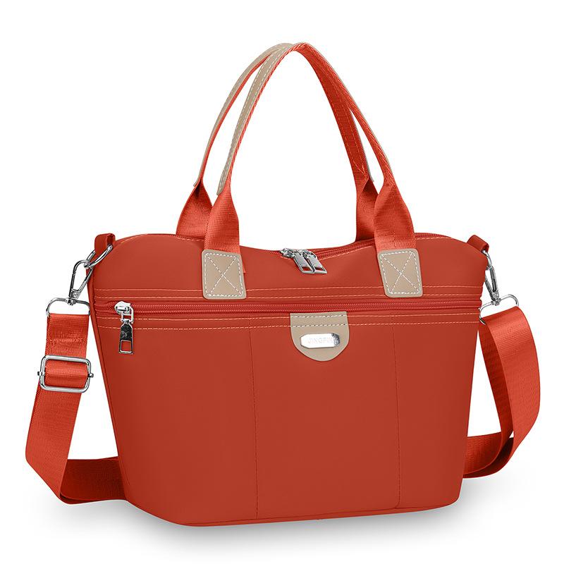 Nylon Crossbody Bag Women's Large Capacity Commuter Handbag Multi-Functional Mother Bag