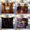 S-Supernatural Tv Play Pillow Gift Home Office Decoration Bedroom Sofa Car Cushion Cover Case 45X45