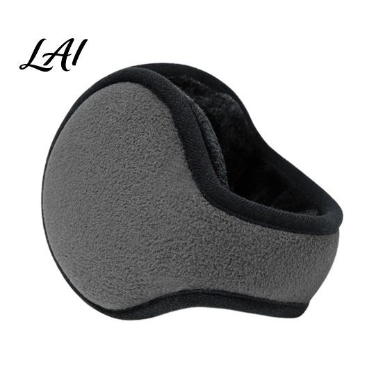Breathable Thermal Ear Gear Foldable Winter Muffs for Men Women Fleece Warm Warmers Adjustable Windproof Covers Portable Outdoor Cold Weather