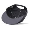 New Era 9FIFTY Flat Bill Charcoal Snapback Free Size Cap, (Adjustable)