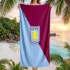Aston Villa Fotbalový Plážový Ručník Měkký Mikrovláknový Letní Ručník Rychleschnoucí Absorpční Ručník na Pláž, Bazén, Cestování