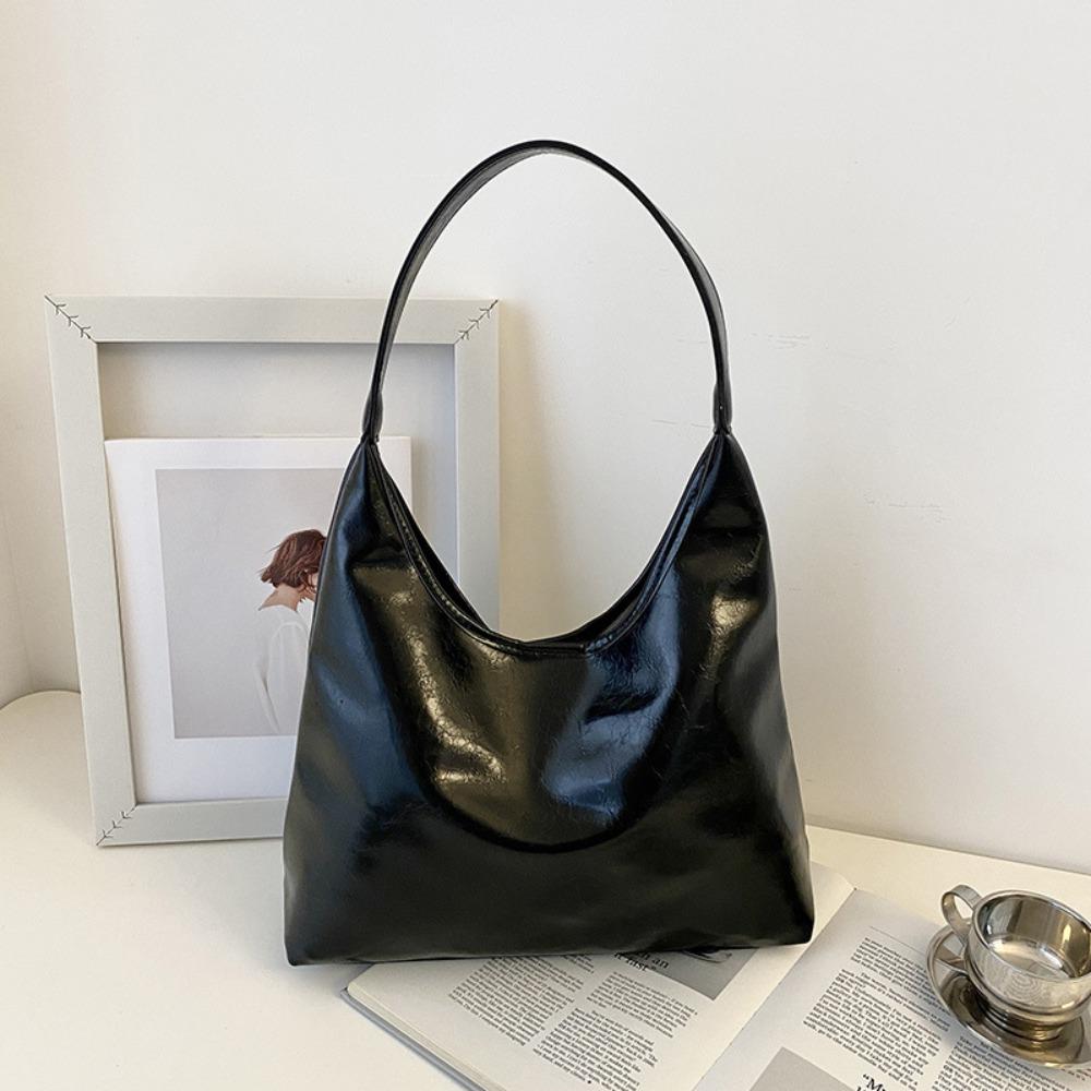 

Vintage Underarm Bag korean Style Tote Bag Trendy Hobo Bag Outdoor чёрный