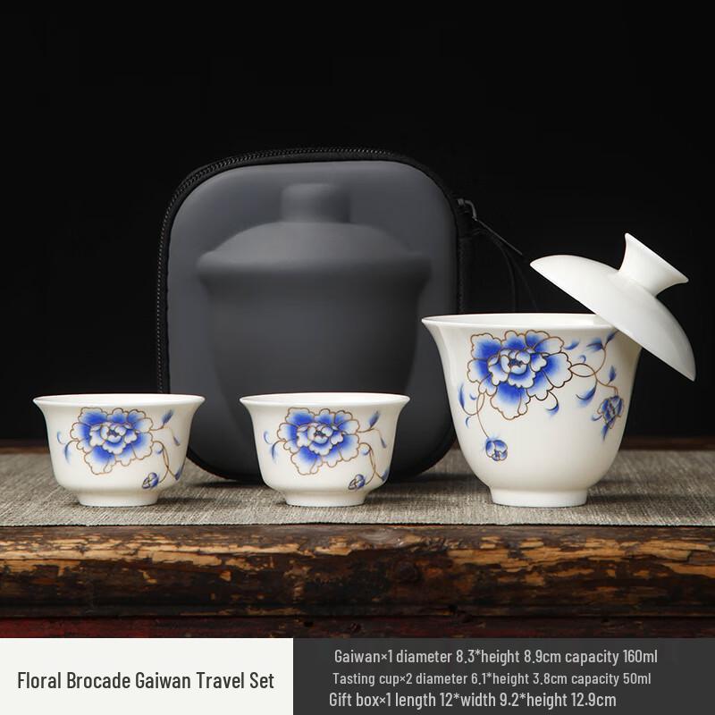 A1 Portable Ceramic Travel Tea Set