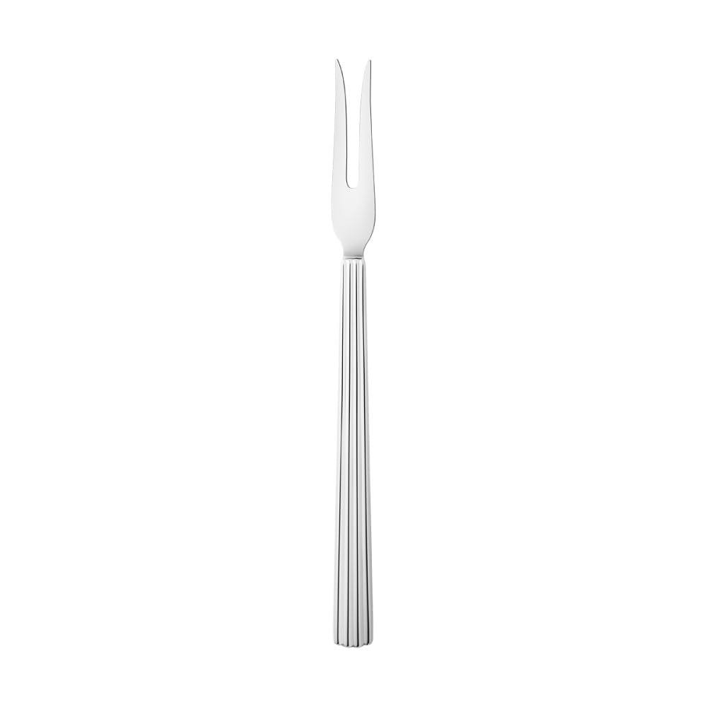 

Georg Jensen BERNADOTTE Cake and Dessert Forks, Set of 2, Silver, Approx. 15cm Wide, Dishwasher Safe, Product Number 10020188