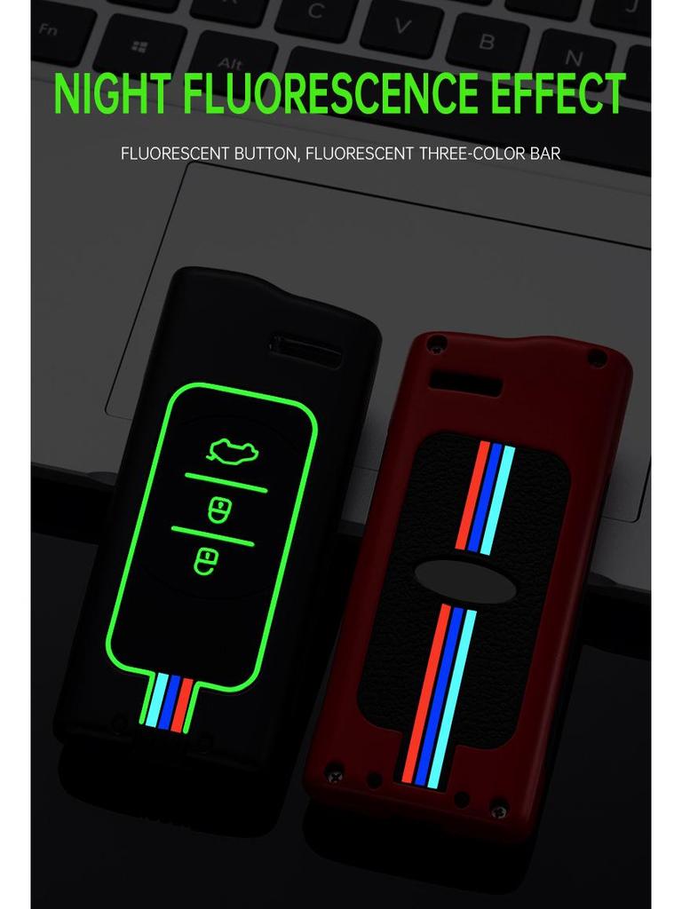 Metalowa obudowa kluczyka dla Chery Tiggo 3x/5x/7, Exeed TX/Lingyun/Lanyue i ET-i Chasing Wind